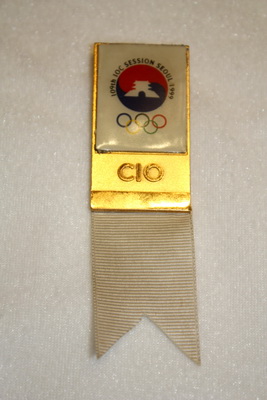 国际奥委会1999年年会胸章
