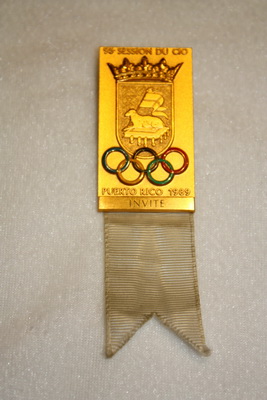 国际奥委会1989年年会胸章
