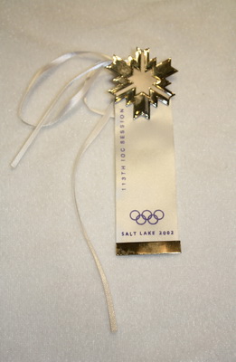 国际奥委会2002年年会胸章