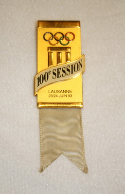 国际奥委会1993年年会胸章