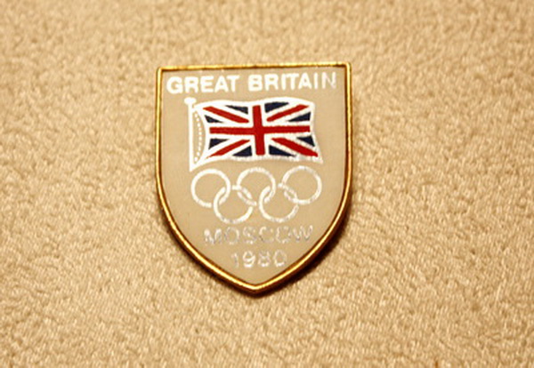 1980 Mexico Olympic Games British Delegation Commemorative Badge