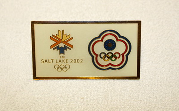 2002 Salt Lake City Winter Olympic Games Badge