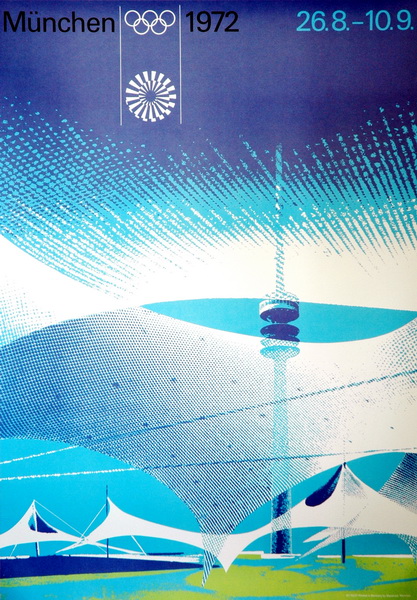1972年慕尼黑奥运会海报