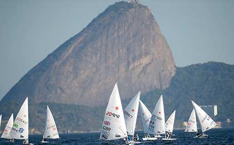 全新的2016里约奥运会帆船赛场对公众开放
