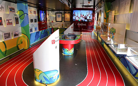移动博物馆巴西巡展 奥运精神传播至各个角落
