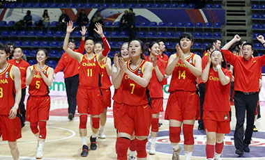 国际篮联世界排名中国女篮位居第九