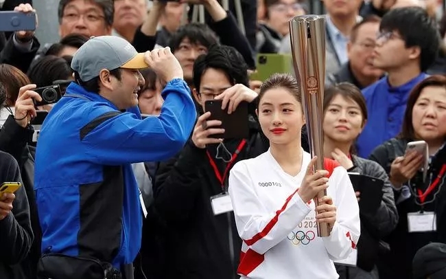东京奥运会火炬手彩排 圣火将于3月26日开始传递