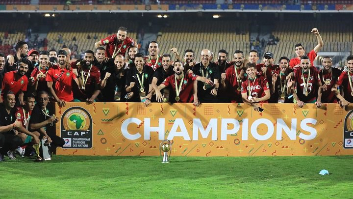 摩洛哥获第六届非洲国家足球锦标赛冠军
