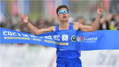 奥运门票之争落定 彭建华、张德顺分获徐州马拉松男女冠军